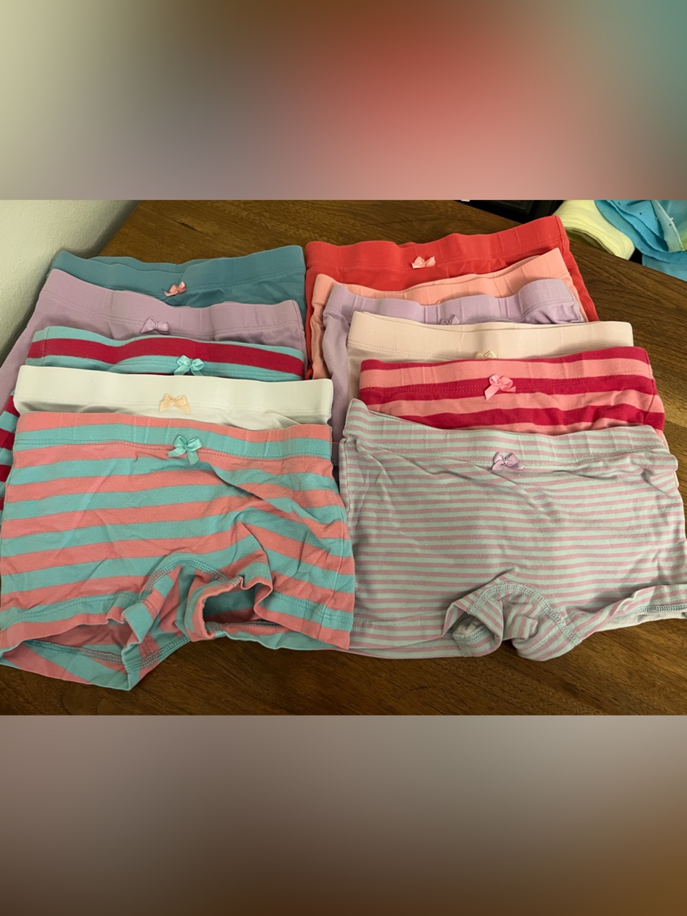 Girls' Cotton Under Shorts -SIZE 4/5- Lot of 11